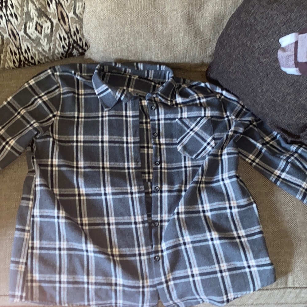 Plaid Comfy Jacket